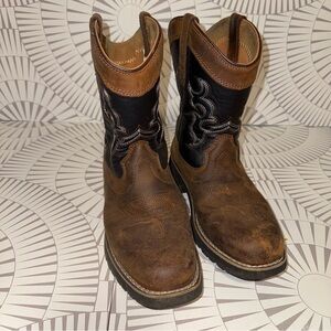 Lincoln Outfitters‎ Kid's Maverick Cowboy Boots Black - 5003305 Size 5